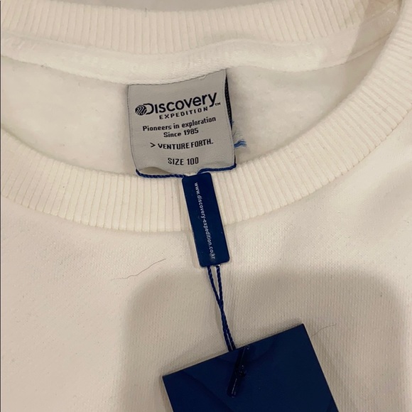 Discovery Expedition.Venture Forth. Sweatshirt NWT - Picture 6 of 8